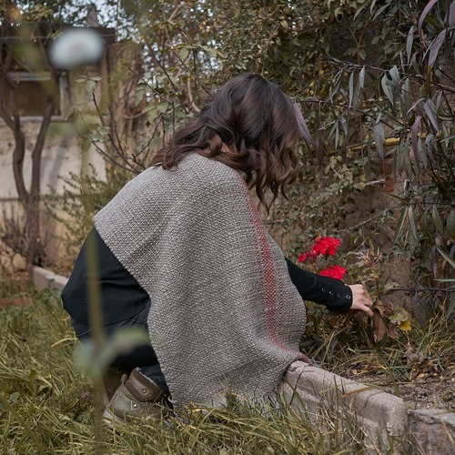 Mantas en telar de peine